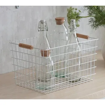 Odpadkový koš Drátěný koš Portland, velký