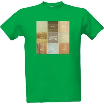 Pánská móda Tričko s potiskem Dřeviny pánské