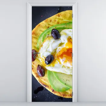 Fototapeta LuxusniObrazy.cz Fototapeta na dveře - Zdravé palačinky