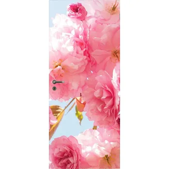 Fototapeta LuxusniObrazy.cz Fototapeta na dveře - Růžové květy