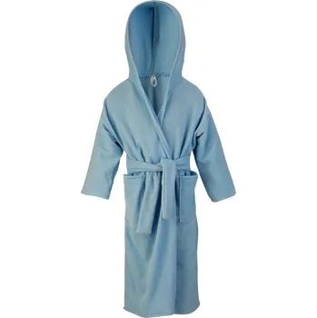 Dívčí župan Kaarsgaren Froté župan modrý velikost 128