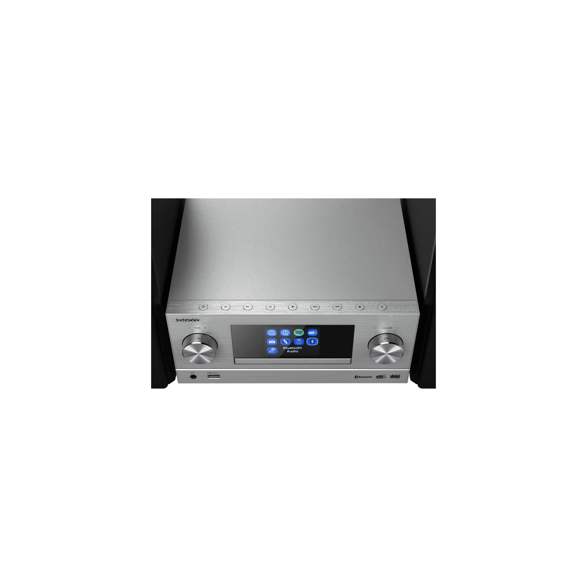 Fotografie 4 - Hi-Fi systém Kenwood Electronics M-9000S stříbrný