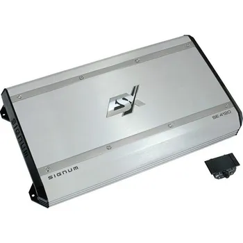 Zesilovač ESX SE4120 ( Čtyřkanálový zesilovač do auta, výkon 4 x 200W RMS )