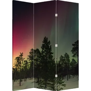 Paraván LuxusniObrazy.cz Paraván - Polární záře