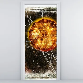 Fototapeta LuxusniObrazy.cz Fototapeta na dveře - Starověká dobová malba