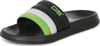 Pánské pantofle CXS Gulf černé/zelené