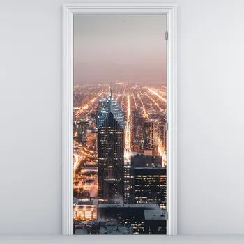 Fototapeta LuxusniObrazy.cz Fototapeta na dveře - Metropole