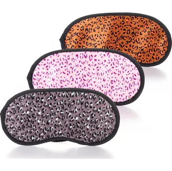 Škraboška na spaní Maska na spaní - Leopard Barva: Žlutá Maska Leopard