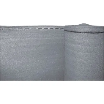 zahradní zástěna Stínící tkanina šedá 90% zastínění, výška 120 cm