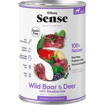 Krmivo pro psa SENSE Konzerva Adult Wild Boar & Deer 380g