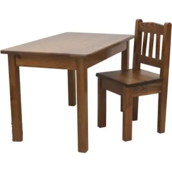 Komoda Via-nábytek Dětský stůl SL dřevěný Povrchová úprava: Moření odstín dub