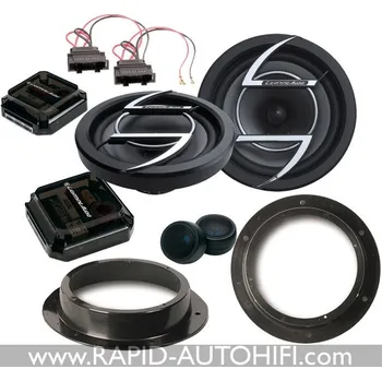 Auto Hi-Fi Reproduktory VW Transporter T6 Lightning Audio S4.65C s redukcemi