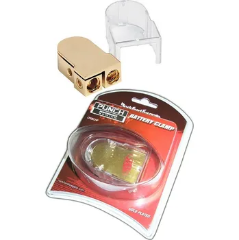 Auto-moto Bateriová svorka Rockford Fosgate CPGBC24P plusová ( Bateriová svorka pro plusový pól autobaterie, vstup / výstup pro vodič do průřezu 21 qmm )