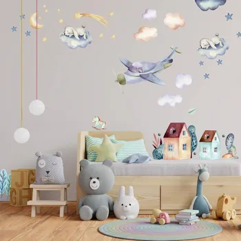 Samolepící dekorace LuxusniObrazy.cz Samolepky na zeď – Dobrou noc