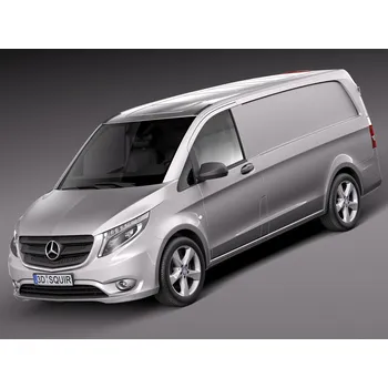 Nosič kol Příčníky Thule WingBar Evo Mercedes-Benz Vito 2015- s pevnými body