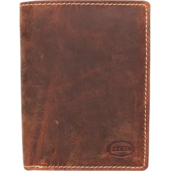 Peněženka "Hunter" hnědá kožená peněženka HGL no. 4027 + RFID