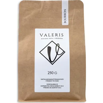 Valeris zrnková káva Bourbon Váha: 250g