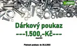 Dárkový poukaz 1500Kč