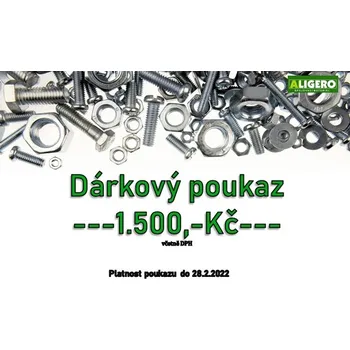 Dárkový poukaz 1500Kč
