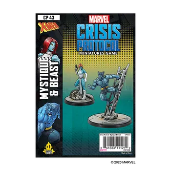 Desková hra Atomic Mass Games Marvel Crisis Protocol: Mystique and Beast