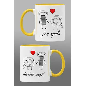 Hrnky pro zamilované Jen spolu dáváme smysl Barva: Žlutá