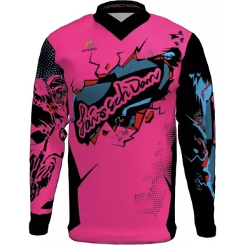 Moto dres Motokrosový dres růžový