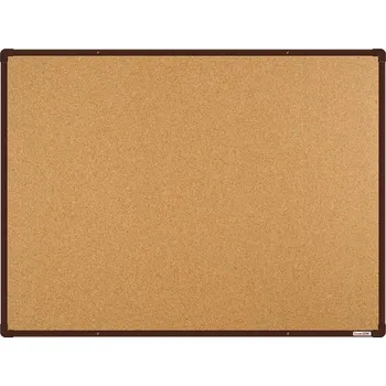 Kancelářský nábytek Korková nástěnka 120x90 (AL rám hnědý)