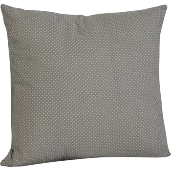 Povlak na dekorativní polštářek Povlak na polštářek 40 x 40 cm - šedý puntík