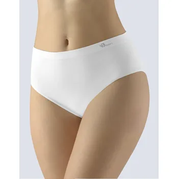 Kalhotky Gina Výhodné balení 5 kusů - Kalhotky klasické ve větších velikostech 01003P Barva/Velikost: bílá / L/XL