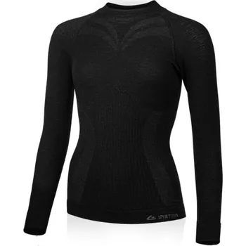Lasting MATALA 9090 dámské bezešvé merino triko černé L/XL