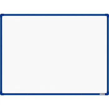 Kancelářský nábytek Magnetická tabule E 120x90 (AL rám modrý)