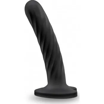 Dildo Blush Temptasia Twist Dildo Medium, silikonové dildo s přísavkou 13,2 x 2,5 cm