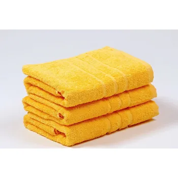 Ručník Froté ručník Klasik žlutý 50x100 cm žlutý