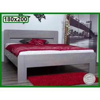 Postel Postel Roma Šířka: 180x200, Moření: Ořech