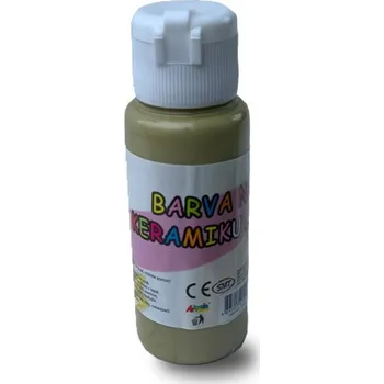 Speciální výtvarná barva Barva na sklo a keramiku 60ml- black gold