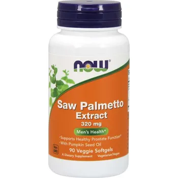 Přírodní produkt Now Foods Saw Palmetto 320 mg 90 cps.