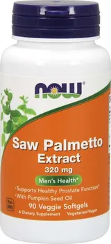 Přírodní produkt Now Foods Saw Palmetto 320 mg 90 cps.