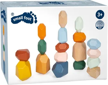 Dřevěná hračka Small Foot Balanční kostky safari