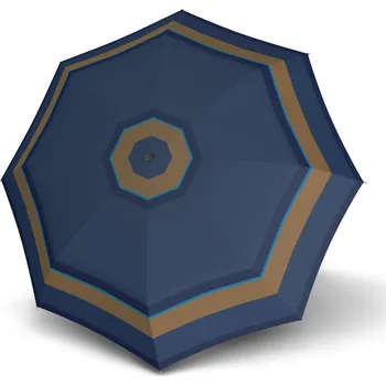 Deštník Modrý elegantní vystřelovací dámský holový deštník Vega