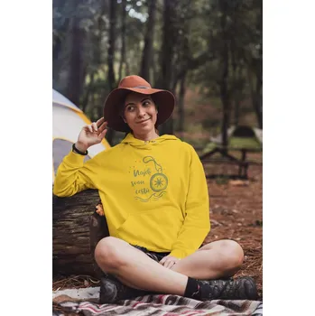 Dámská mikina Dámská mikina Najdi svou cestu Barva: Žlutá, Velikost: S