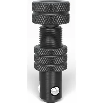 Dílenský stůl SIEGMUND [2-220571] Rychloupínací čep nastavitelný bez drážky krátký, černění