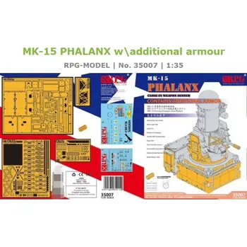 Plastikový model RPG models 1/35 MK-15 Phalanx w/ additional armour