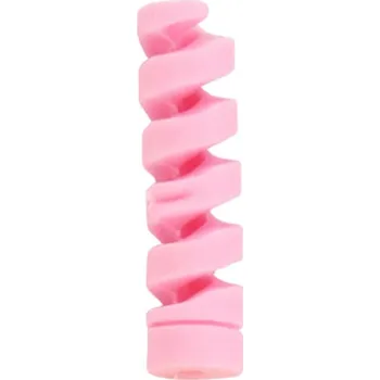 Napájecí kabel APT AG380C Spirála na kabely - růžová