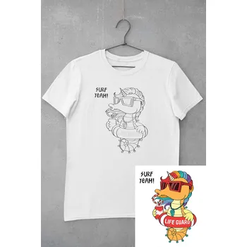 Dětské triko vymaluj si Mořský koník Velikost: 158