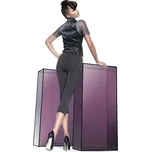 Černé 3/4 legíny BAS BLEU SANDRA short M