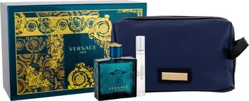 Pánský parfém Versace Eros M EDT 100 ml + EDT 10 ml + kosmetická taška