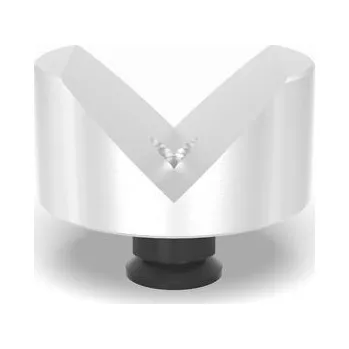 Dílenský stůl SIEGMUND [2-280647.1.A] Prizma Ø 80 90° se šroubovatelným čepem - Hliník