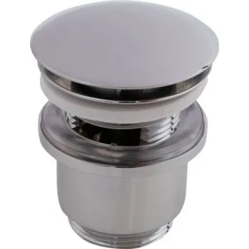 Sifon Umyvadlový výtokový ventil KLIK - KLAK, 1 1/4" CR krátká