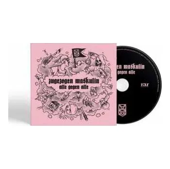 Zahraniční hudba CD Zugezogen Maskulin: Alle Gegen Alle DIGI 2017 Digipack