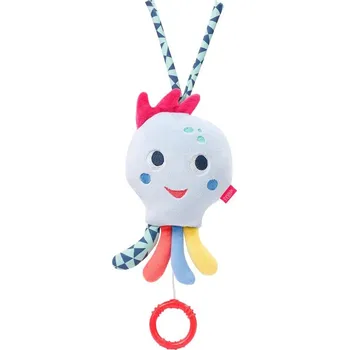 Hračka pro nejmenší BABY FEHN Hrací chobotnice - Color friends